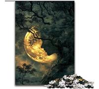 Puzzle Luna Piena per Adulti e Adolescenti, 1000 Pezzi, Adatto a Bambini dai 14 Anni in su, Divertimento in Famiglia, Ideale Come Regalo per Tutta la Famiglia (50x75cm)