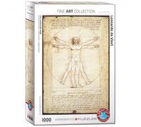 Puzzle - L'Uomo Vitruviano Di Leonardo Da Vinci - 1000 Pezzi