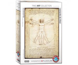 Puzzle - L'Uomo Vitruviano Di Leonardo Da Vinci - 1000 Pezzi