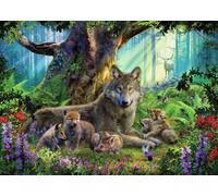 Puzzle Lupi nel bosco 1000 pezzi