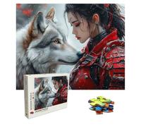 Puzzle lupi Puzzle 4000 Pezzi Bellezza Art Jigsaw Puzzles For Adults, Puzzles in Legno XXL 141.5x87.5 cm, Si Adattano Perfettamente Tra Loro Lettere Sul Retro, Regalo Uomo e Donna, Compact Box 8p-460