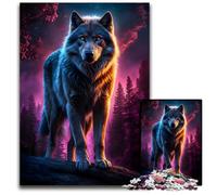 Puzzle lupo mannaro 1000 pezzi per adulti Puzzle impossibili per adulti Perfetto per il divertimento in famiglia durante le vacanze 1000 pezzi (75x50 cm)