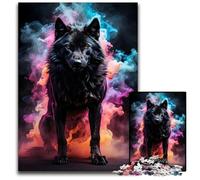 Puzzle lupo mannaro 1000 pezzi per adulti Puzzle impossibili per adulti Perfetto per il divertimento in famiglia durante le vacanze 1000 pezzi (75x50 cm)