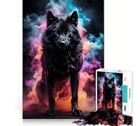 Puzzle Lupo Mannaro per Ragazzi,1000 Pezzi,Gioco di Abilità Mentali,Taglio Laser per un Incastro Perfetto,Momento Tranquillo,Esercizio Mentale a Casa (50x75cm)