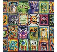 Puzzle Macabro,Puzzle Da 1000 Pezzi Per Adulti Con Tema Halloween - Arte Artigianato Giochi Da Tavolo Arredamento Casa Per Autunno Vacanze Adulti Ragazzi Famiglia Camera Soggiorno