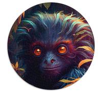 Puzzle Mad Space Monkey da 1000 pezzi per adulti, puzzle in cartone, rompicapo impegnativo per adolescenti, divertente serata di giochi in famiglia, 67,5x67,5 cm
