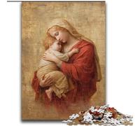 Puzzle Madonna col Bambino per adulti 2000 pezzi, giochi divertenti Ogni pezzo è unico Gioco stimolante e divertente per tutta la famiglia (70x100cm)