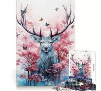 Puzzle "Maestà del Bosco" da 1000 pezzi per adulti, ideale come regalo Gioco di logica, rilassante, con bordi ben definiti Regalo perfetto (38x52cm)