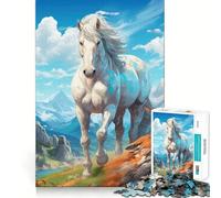 Puzzle "Maestosità delle Montagne" da 1000 pezzi per ragazzi, gioco di intelletto, momento di condivisione, taglio di qualità, regalo memorabile (50x75cm)