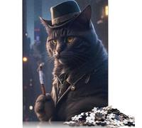 Puzzle Mafia, materiali ecologici, 100% cartone riciclato, per donne e uomini, 1000 pezzi (26x38 cm)
