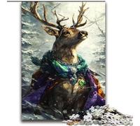 Puzzle Magic Deer da 2000 pezzi per adulti e adolescenti, giocattoli avvincenti per la decorazione della casa (70x100cm)