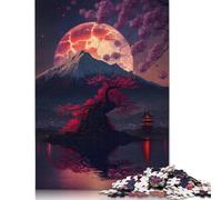 Puzzle Magic Flowers The Lake 1000, puzzle impegnativo e stimolante per adulti e ragazzi, 1000 pezzi (75x50 cm)