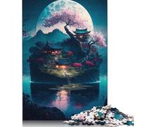 Puzzle Magic Island da 1500 pezzi per adulti, cartone rettangolare, puzzle difficili per donne e uomini, 1500 pezzi (85x57 cm)