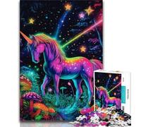 Puzzle Magic Unicorn 1000 pezzi puzzle per adulti regalo per tutta la famiglia adatto per e 14 (50x75cm)