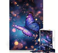 Puzzle magico a forma di farfalla per adulti, 1000 pezzi, sfida di pensiero, relax lento, taglio preciso, regalo pensato con cura (38x52cm)