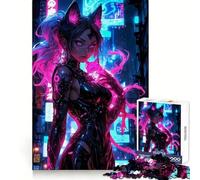 Puzzle magico da 1000 pezzi "Ragazza Samurai Giappone" per adolescenti, gioco di puzzle, divertimento e creatività, pezzi unici da collezione (50x75cm)