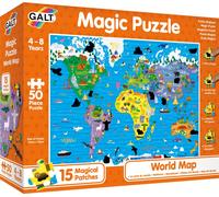 Puzzle magico - Mappa del mondo