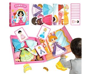 Puzzle Magnetici - Giocattolo Per Lo Sviluppo Precoce | Rompicapo Stimolanti - Per Ragazzi e Ragazze Educazione Parentale Viaggi in Auto e Aereo Scuola a Casa Famiglia Compleanno Vacanze