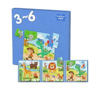 Puzzle Magnetici per Bambini | Attività di Interazione tra Genitore e Figlio,Puzzle per Bambini da Portare in Viaggio - Per La Coordinazione Occhio-Mano E Le Abilità Motorie Fini