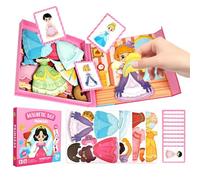 Puzzle Magnetici per Bambini - Giocattoli Educativi Portatili - Gioco Di Costumi Fai Da Te | per Bambini Maschi Scuola Materna Asilo Viaggio in Auto Casa Aula Ludoteca Famiglia