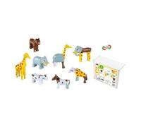 Puzzle magnetico animali Klein Funny Puzzle 32 pezzi intercambiabili 3D Giallo - Nouvo