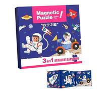 Puzzle Magnetico - Giochi Attività Viaggio - Giochi Magnetici Bambini Bambine 2-6 Anni | Apprendimento Sviluppo Educativo Asilo Auto Aereo Regalo Compleanno