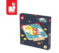 Puzzle magnetico in legno con lavagna Imparo i colori JANOD