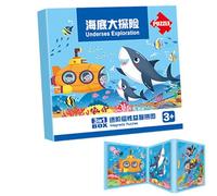 Puzzle Magnetico - Libro Puzzle Attività Educative Prima Infanzia - Giochi di Viaggio Magnetici per Bambini Ragazze Ragazzi Età 2-6 Anni | Regalo Auto Aereo Vacanze Compleanno Sviluppo Educativo