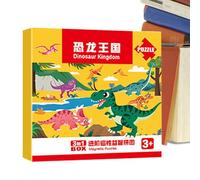 Puzzle Magnetico,Libro Puzzle Attività Educative Prima Infanzia | Giochi Educativi Per Apprendimento E Sviluppo Cognitivo - Apprendimento Sviluppo Educativo Asilo Auto Aereo Regalo Compleanno