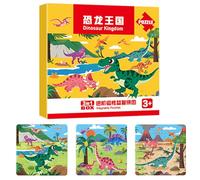 Puzzle Magnetico,Libro Puzzle Attività Educative Prima Infanzia | Giochi Per Bambini 2 6 Anni Apprendimento Educativo Sviluppo | Auto Aereo Viaggio Compleanno Asilo