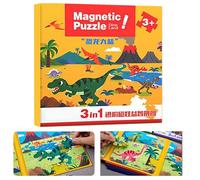 Puzzle magnetico per bambini | Giocattolo educativo con magneti - Giochi per bambini per l'apprendimento e lo sviluppo - Per ragazze bambini età 2-6 anni