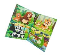 Puzzle Magnetico Per Bambini - Giochi Educativi Per L'Infanzia - Attività Educative Libro Giochi Apprendimento Divertenti Regalo Per Viaggio Auto Aereo Ragazzi Ragazze Bambini
