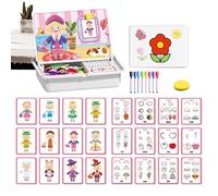 Puzzle magnetico per bambini | Gioco con puzzle double face | Giocattoli magnetici educativi | Per bambini e ragazze per feste al chiuso, compleanni, scuola, aule e