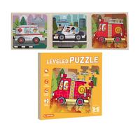 Puzzle magnetico, puzzle di viaggio, libro di puzzle dei cartoni animati - giocattolo di attività in auto, giocattolo di puzzle, giocattolo di apprendimento prescolare, gioco portatile per viaggi in