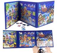 Puzzle Magnetico,Puzzle Magnetico per Bambini,Puzzles Magneticos dei Personaggi,Puzzles con Animali Libro