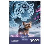 Puzzle Maltese Puppy Dog A 1000 Pezzi, Puzzle Tiger Adulti, Gioco Diabilità Impossibile Puzzle Arte Gioco Intellettivo Familiare Regali Di Festa 70x50cm/1000pcs