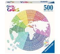 Puzzle Mandala Cerchio di Colori Ravensburger 500 pezzi