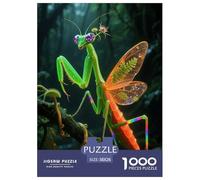 Puzzle Mantis 1000 Pezzi in Cartone Per Bambini E Adulti Gioco Da Interno Puzzles Mantis Rainforest Idea Regalo 38x26cm/1000pcs