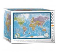 Puzzle - Mappa Del Mondo - 5000 Pezzi