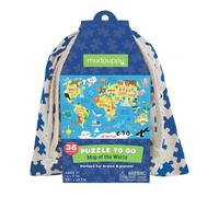 Puzzle Mappa del Mondo di Mudpuppy per Viaggiare