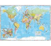 Puzzle mappa politica del mondo 1500 pezzi SCHMIDT
