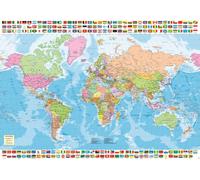 Puzzle Mappa Politica Del Mondo EDUCA 1500 Pezzi