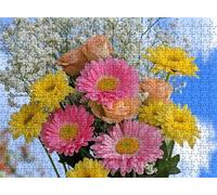 Puzzle margherita Cielo - Puzzle 1500 Pezzi per Adulti - Puzzles Giochi Rilassamento - Bene Confezionamento in Scatola - Stampa ad Alta Definizione Colori Brillanti - Puzzles Legno Impegnativi s7h-458
