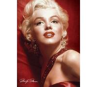 Puzzle MARILYN MONROE - Ritratto rosso 1000 pezzi