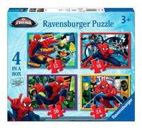 Puzzle Marvel Ultimate Spiderman 12+16+20+24 pezzi 1 St