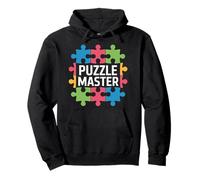Puzzle Master Enthusiast - Divertente risolutore di Puzzle Felpa con Cappuccio