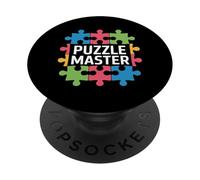 Puzzle Master Enthusiast - Divertente risolutore di puzzle PopSockets PopGrip Adesivo