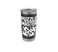 Puzzle Master Sfida Appassionato Bicchiere termico in acciaio inox doppia parete