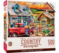Puzzle MasterPieces da 500 pezzi per adulti e famiglie - The Puzzle Shed - 18x24