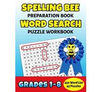 Puzzle Mastery Spelling Bee Preparation Book Word Search Puzzle Wor (Tascabile)